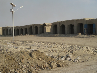 Old Bazaar, next to the castle. Now it is replaced with a new market place 